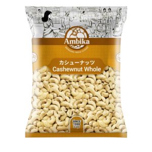 2. AMBIKA CASHEW NUT WHOLE (500g)