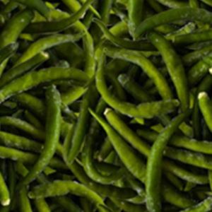 B3. FROZEN GREEN CHILLI -INDIA-මිරිස්