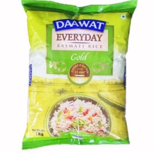 1.Daawat everyday basmati rice
