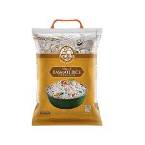 1.AMBIKA SELECT BASMATI RICE-5 kg/අම්බිකා බාස්මති සහල්